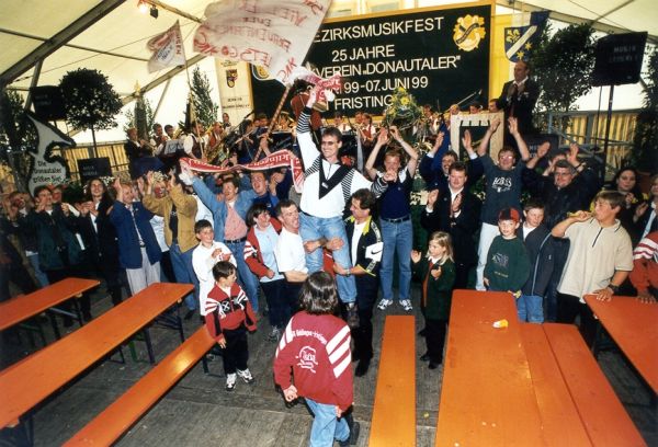Die Fans des SV Kicklingen-Fristingen